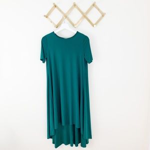 SALE! Solo La Fe Green High Low Dress Size M